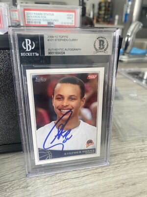 2009 Topps Stephen Curry On-Card Auto Signed RC Rookie #321 | eBay