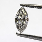 GIA certified loose .36ct I2 F marquise cut diamond vintage estate Natural — photo 2