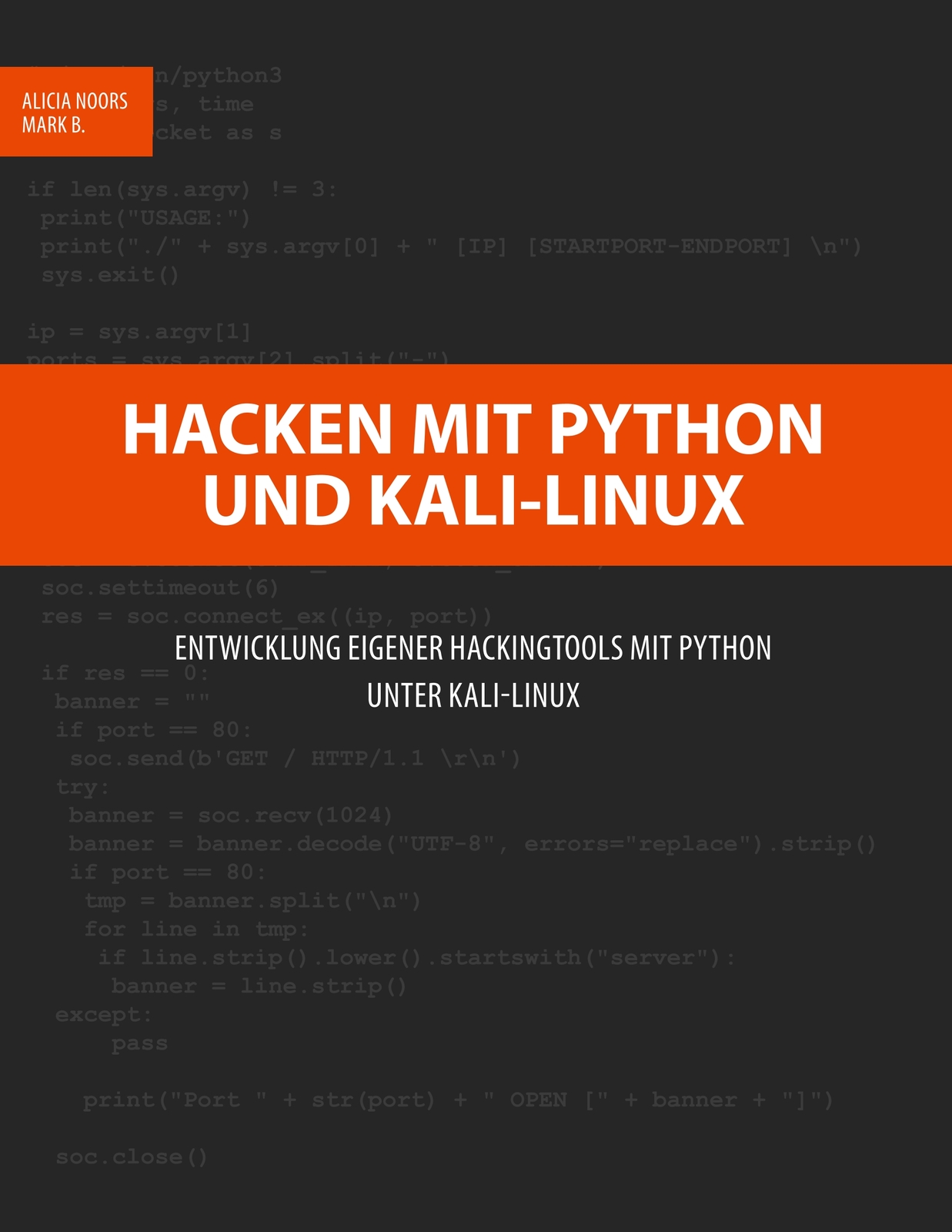 Thumbnail - Hacken Mit Python Und Kali-linux (buch)