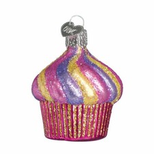 Old World Christmas - Cupcake Ornament - 32043