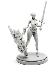 30mm Resin Kingdom Death Paladin Variant Unpainted WH307
