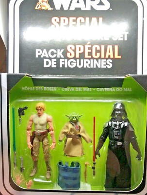 Star Wars CAVE OF EVIL 3,75'' SPECIAL 3er Pack FIGUREN SET MISP Target Exclusive