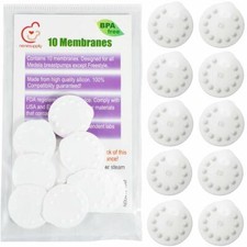 10 Count membranes for Medela breastpumps. Replace Medela Membrane Medela Valve