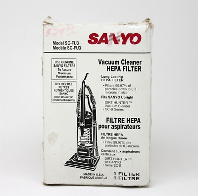 SANYO SC-FU3 Vacuum Cleaner HEPA Filter