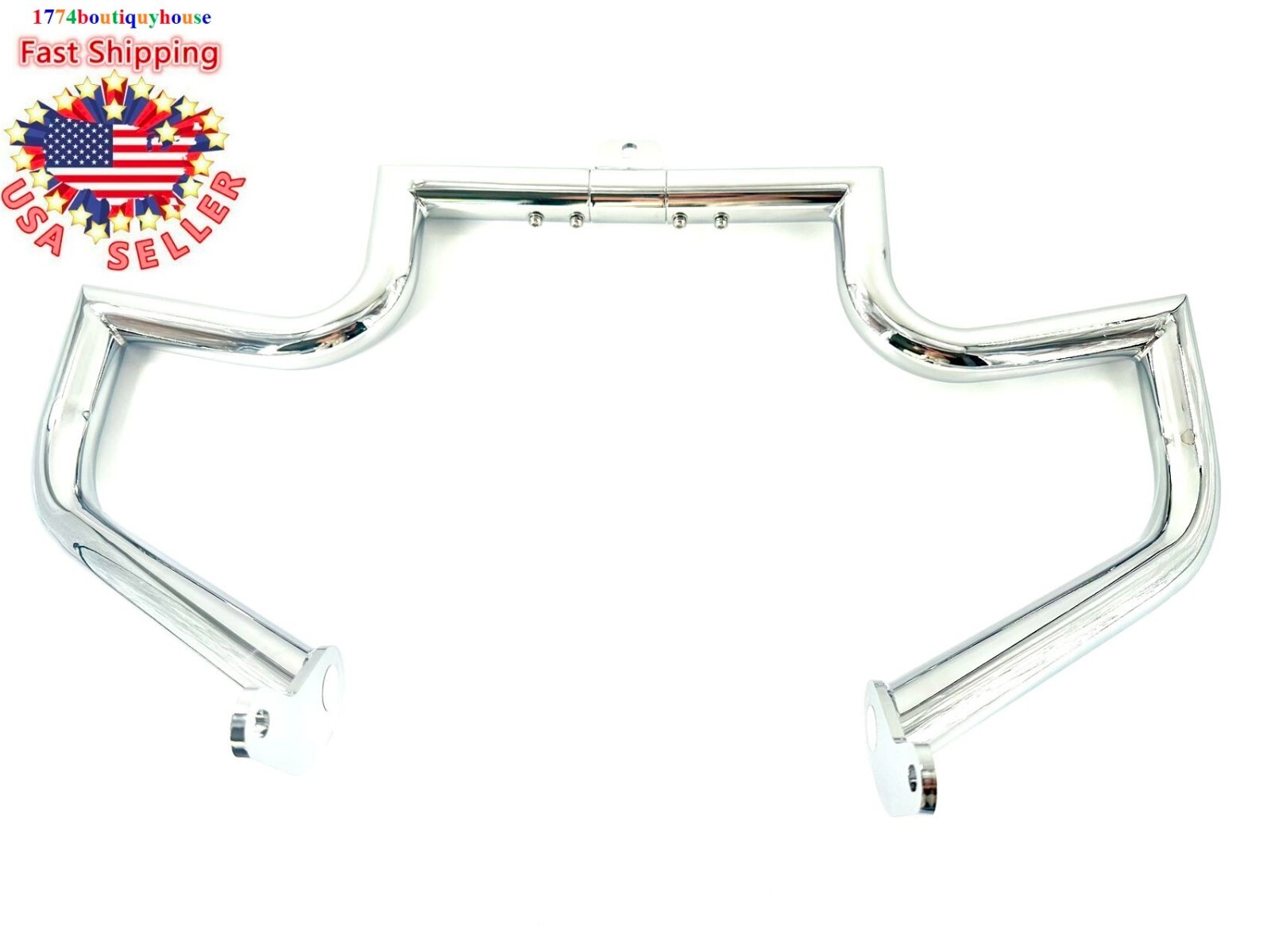 NEW 1.5 ENGINE GUARD HIGHWAY CRASH BAR HARLEY FATBOY HERITAGE DELUXE SOFTAIL US