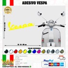 Sticker Vespa Vintage Logo For Fairing Helmet 6 Days Years 80 Various With