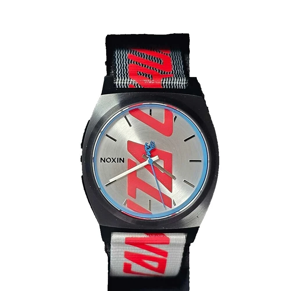 Stainless Steel Nixon Time Teller Nylon Band Wristwatches