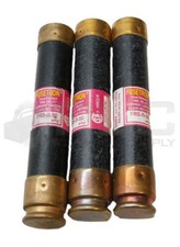 LOT OF 3 NEW BUSSMANN FRS-R-50 DUAL ELEMENT FUSE 50A 600VAC READ 