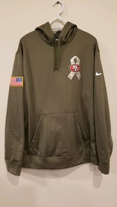 49ers salute to service hoodie