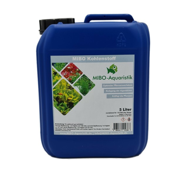 (4,98 €/L) Mibo Kohlenstoff 5.000 Ml Kanister Aquarium Pflanzen DüNger-image