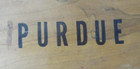Vintage 1960's Purdue University Fraternity Delta Mu Chapter 1968 Wooden Paddle — photo 6