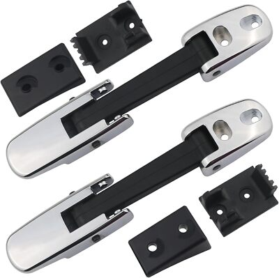 #ad #ad Mack Hood Latch Strap W Catch Bracket Left Driver amp; Right Passenger Side Chrome $30.90