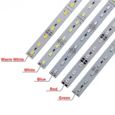 10pcs LED Bar Light Aluminum Rigid Strip Tape 12V 0.5M 5630 Under Cabinet Light