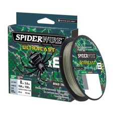 Spiderwire Ultracast Braid, Superline, 4lb, 328yd, Inshore Camo