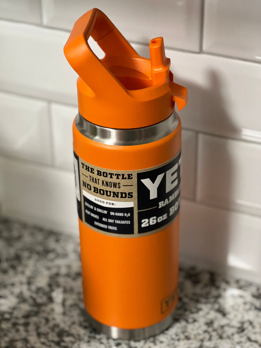 Yeti 🦀King Crab Orange KCO 26oz Bottle w/ STRAW CAP LIMITED Yeti 🦀King Crab Orange KCO 26oz Bottle w/ STRAW CAP LIMITED