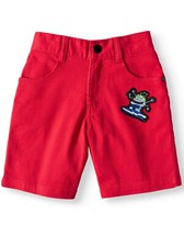 365 Kids from Garanimals Boys' Stretch Twill Shorts with Patch