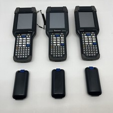 Intermec CK3X Windows Barcode Scanners Lot Of 3 w/ Batteries CK3XAA4K000W4100