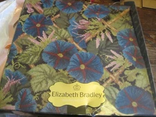 Elizabeth Bradley Needlepoint Kit MORNING GLORY TRELLIS-MADE IN UK-TRC2