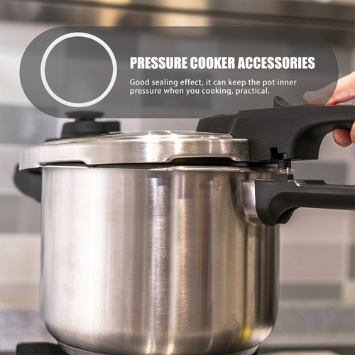 2pz Pentola a Pressione Casa Riutilizzabile Uso Quotidiano Silicone Pentola Anelli Ricambio - Foto 3 di 12