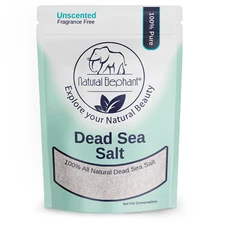 Natural Elephant Coarse Dead Sea Salt 2 lb (900 g) by Natural Elephant