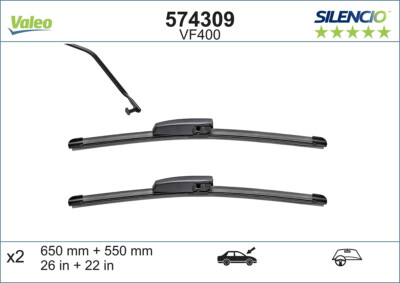 Valeo 574309 Wiper Blade for, Renault
