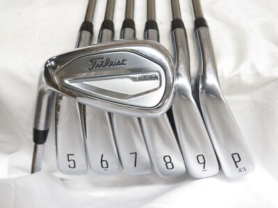 Set De Fers Titleist T350 Occasion - 5-PW + 48 - Gaucher - Tiges Acier R300 Regular