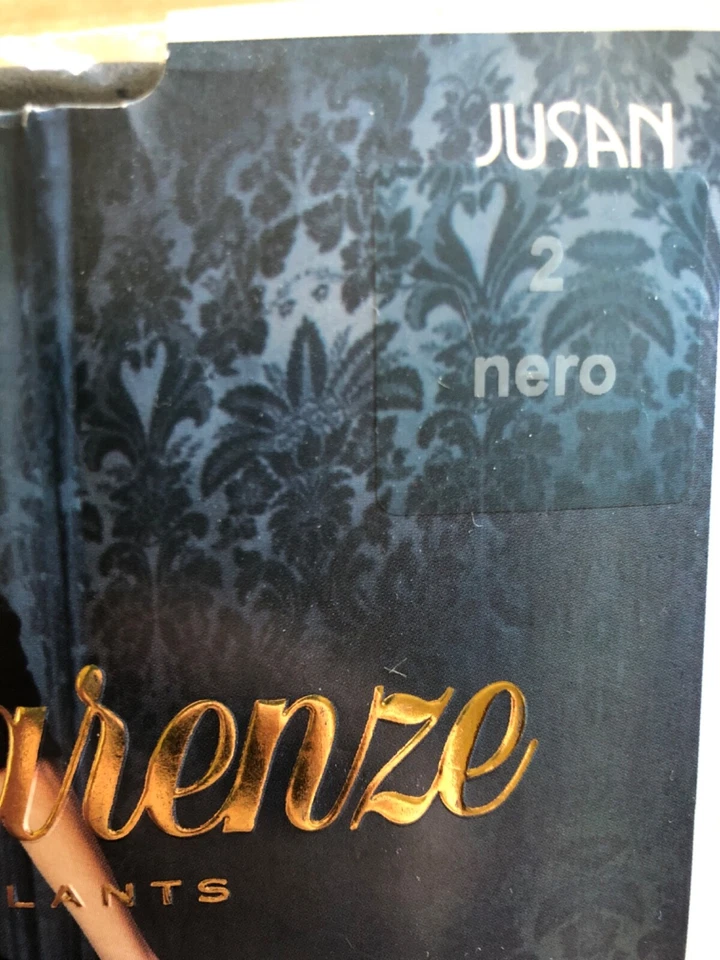 Medias Trasparenze Pantimedias Nero Negras con Encaje Talla 2 Italia Jusan 100-150 libras  Foto 2 de 4