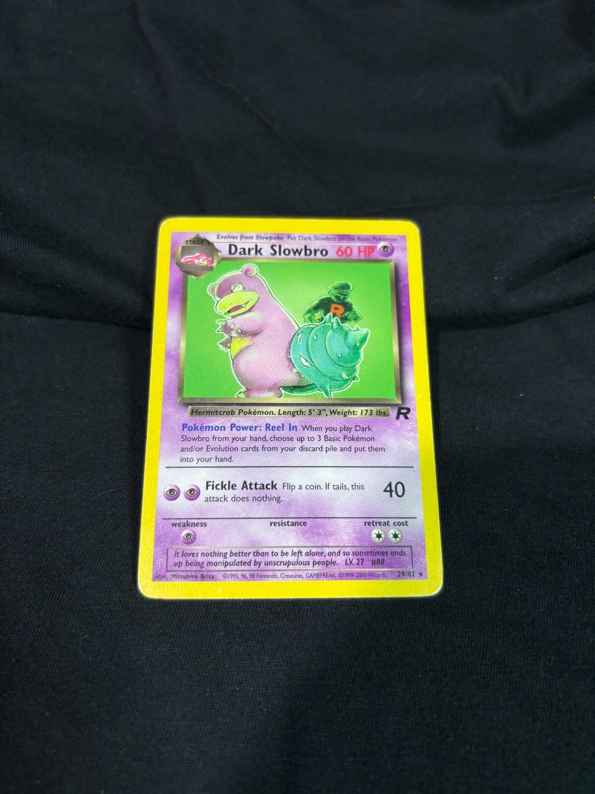 Dark Slowbro 29/82 Team Rocket Regular - Pokemon Card