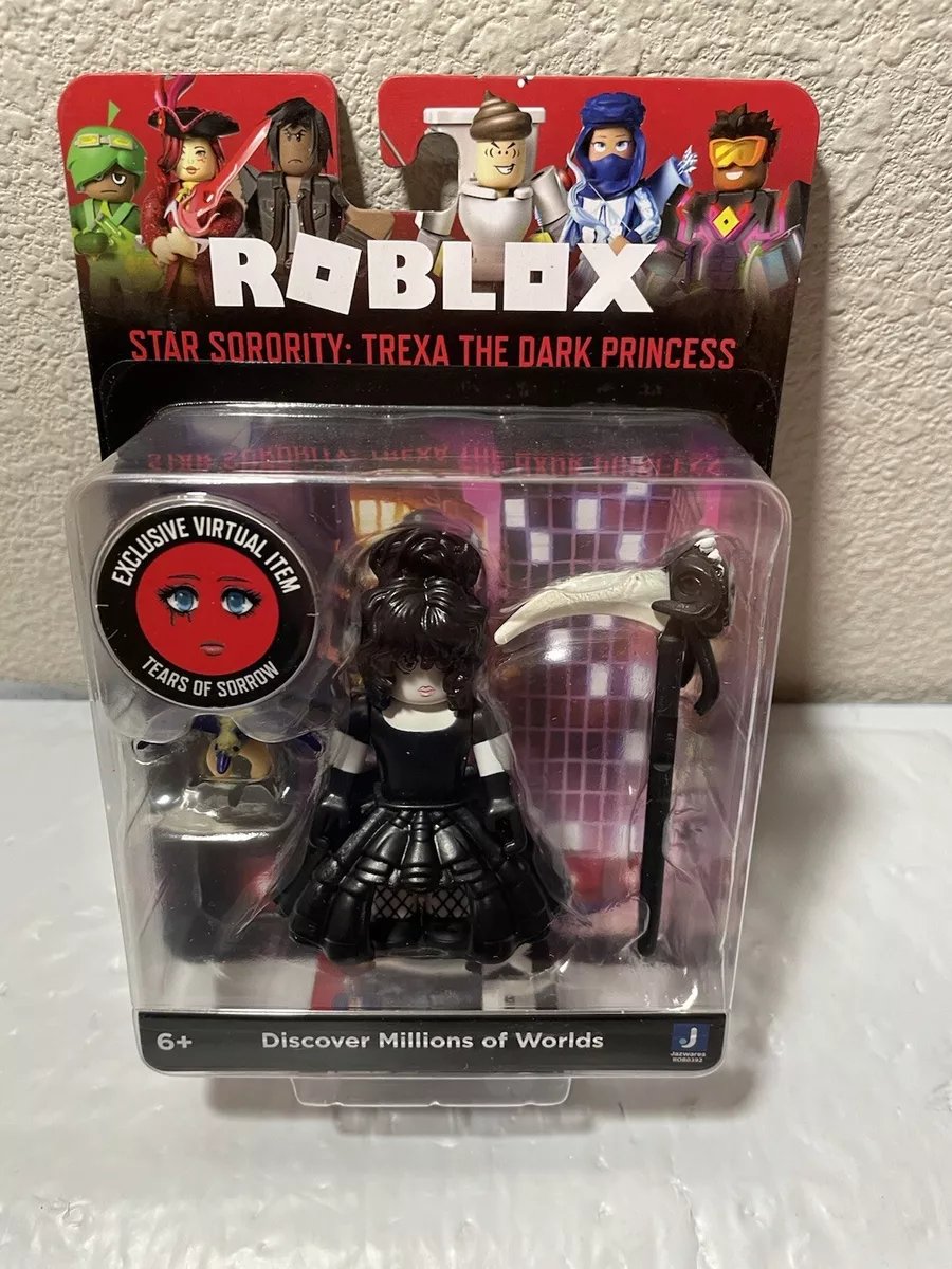 Roblox Tears of Sorrow Face Code and Star Sorority Trexa The Dark Princess