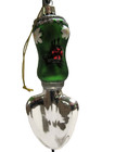 Garden Spade Shovel Glass Ornament Trowel Ladybug Gardening Cottage Gardener 4" — photo 3