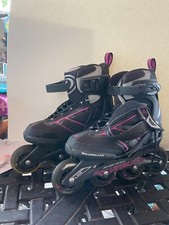 Zetrablade Rollerblade Women's Size 6 Fitness Inline Skate in Black and Pink