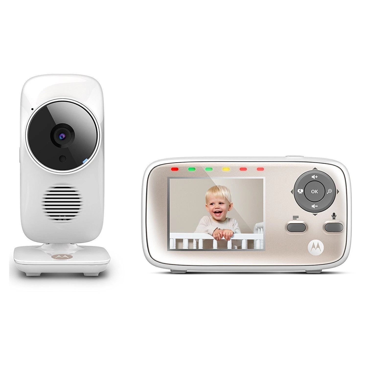 Motorola MBP667CONNECT Video Baby Monitor with Wi-Fi Viewing, 2.8 Inch Color