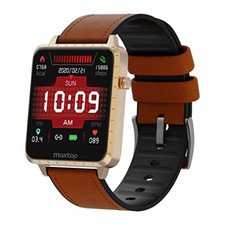 Smart Watch for Women,MAXTOP Smartwatch Android/iOS Phones Fitness Gold