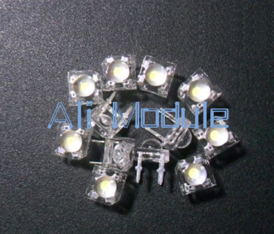 Piranha LED Lamp Beads - High-Brightness F5mm Round Head In White, Red, Green, Blue, Yellow - Foto 3
