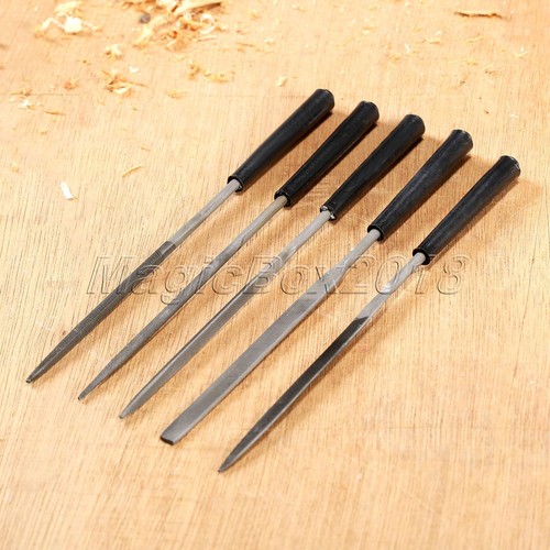 5pcs Useful Mini Diamond Needle File Set Polishing Deburring Trimming Craft Tool - Picture 3 of 9