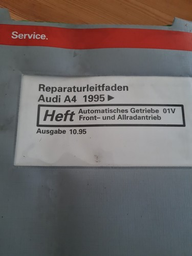 AUDI A4 1995 - Reparaturleitfaden  Automatisches Getriebe 01V Frontantrieb