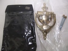 Design Türklopfer Messing  hochwertig 20 X 10 cm unbenutzt