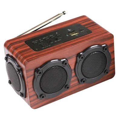 wooden speaker bluetooth