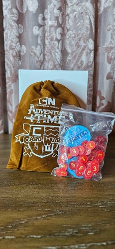 Adventure Time Card Wars Kickstarter COOL GUY Tier Rewards (Excluding Playmat) - Picture 11 of 16