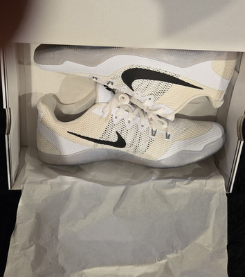 Nike Kobe 11 Fundamental White/Black-Cool Grey 836183-100 Men's Sneaker 2016