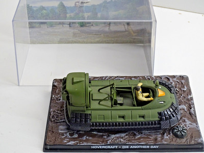 Fehlteile Figur Spiegel -James Bond Collection  Nr.93 Hovercraft Eaglemoss 1:43