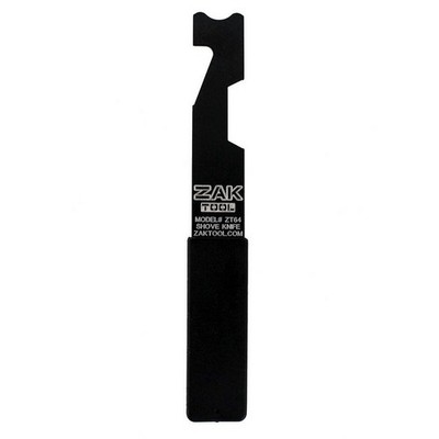 Zak Tool ZT64 Shove Knife 6'' Entry Tool Door Pick, Black