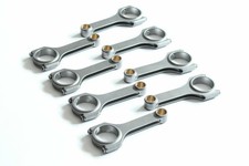 Chevy Sbc 350 6.000 Forged 4340 H-beam Connecting Rod Bushed 716 Forged