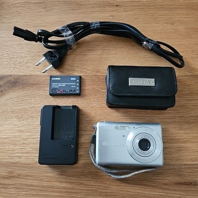 Digitalkamera Casio Exilim EX-Z60 Silber Zustand Gut Getestet Kamera Foto Kam