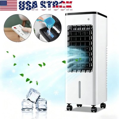 Portable Air Conditioner with Humidifier and Cooling Fan for Home and Office Use