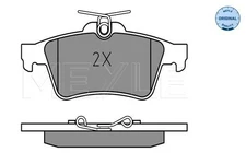 For MEYLE 025 241 3716 BRAKE PAD SET, DISC BRAKE
