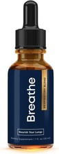 BREATHE 8-IN-1 Mullein Drops For Lungs Detox  Lung Cleanse  Peppermint, Thy...