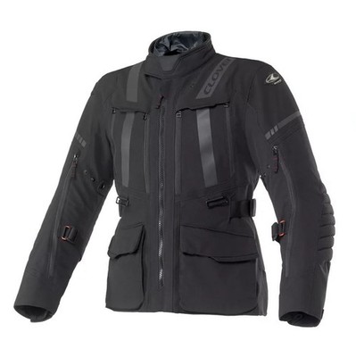 Damen Motorradjacke Touring Clover Savana-4 WP Lady Black 17002-N/N