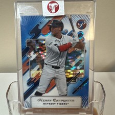 2025 Topps Pristine - Kerry Carpenter #145 Blue Refractor /75