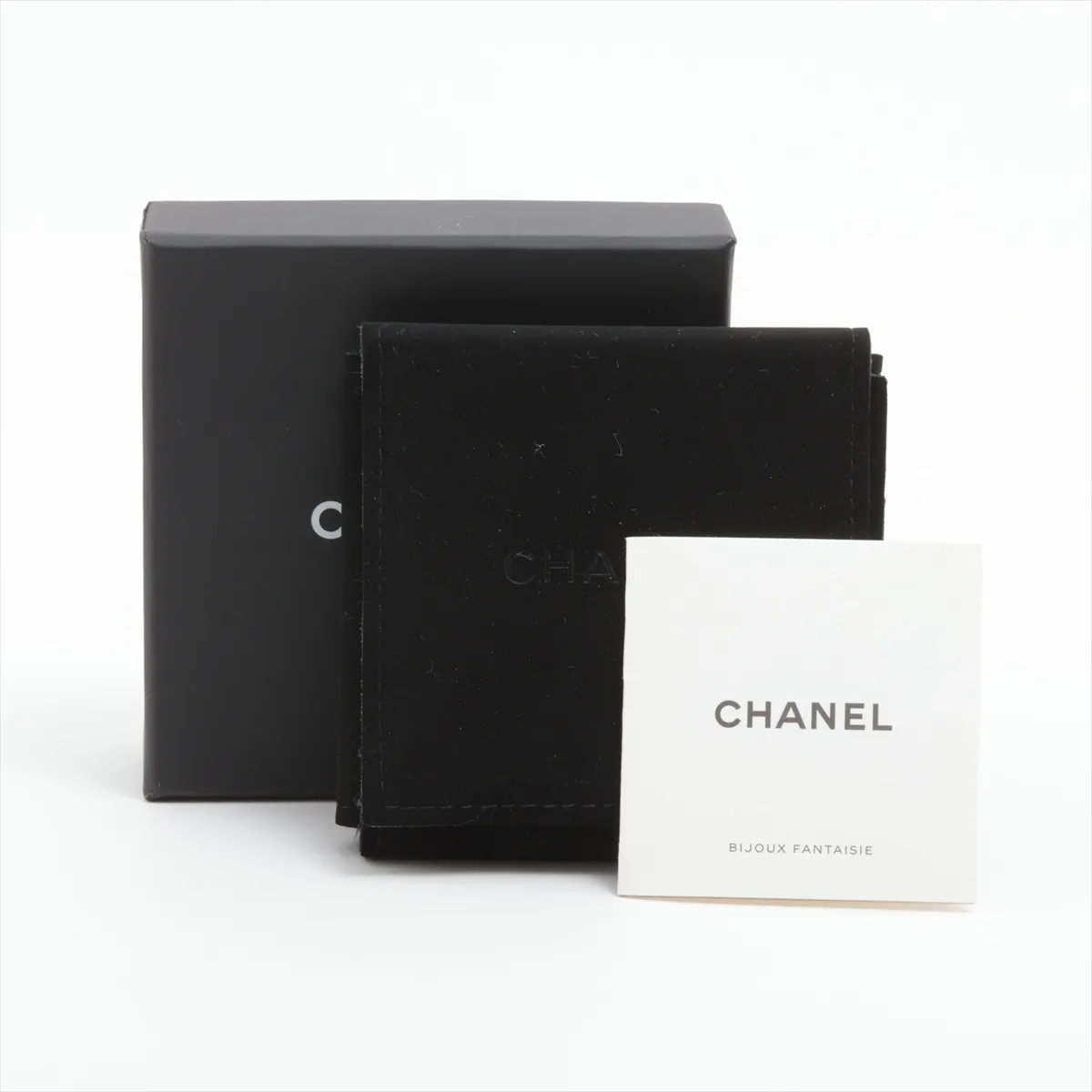 Chanel Coco Mark 07V Necklace Metal x rhinestone Silver thumbnail 6